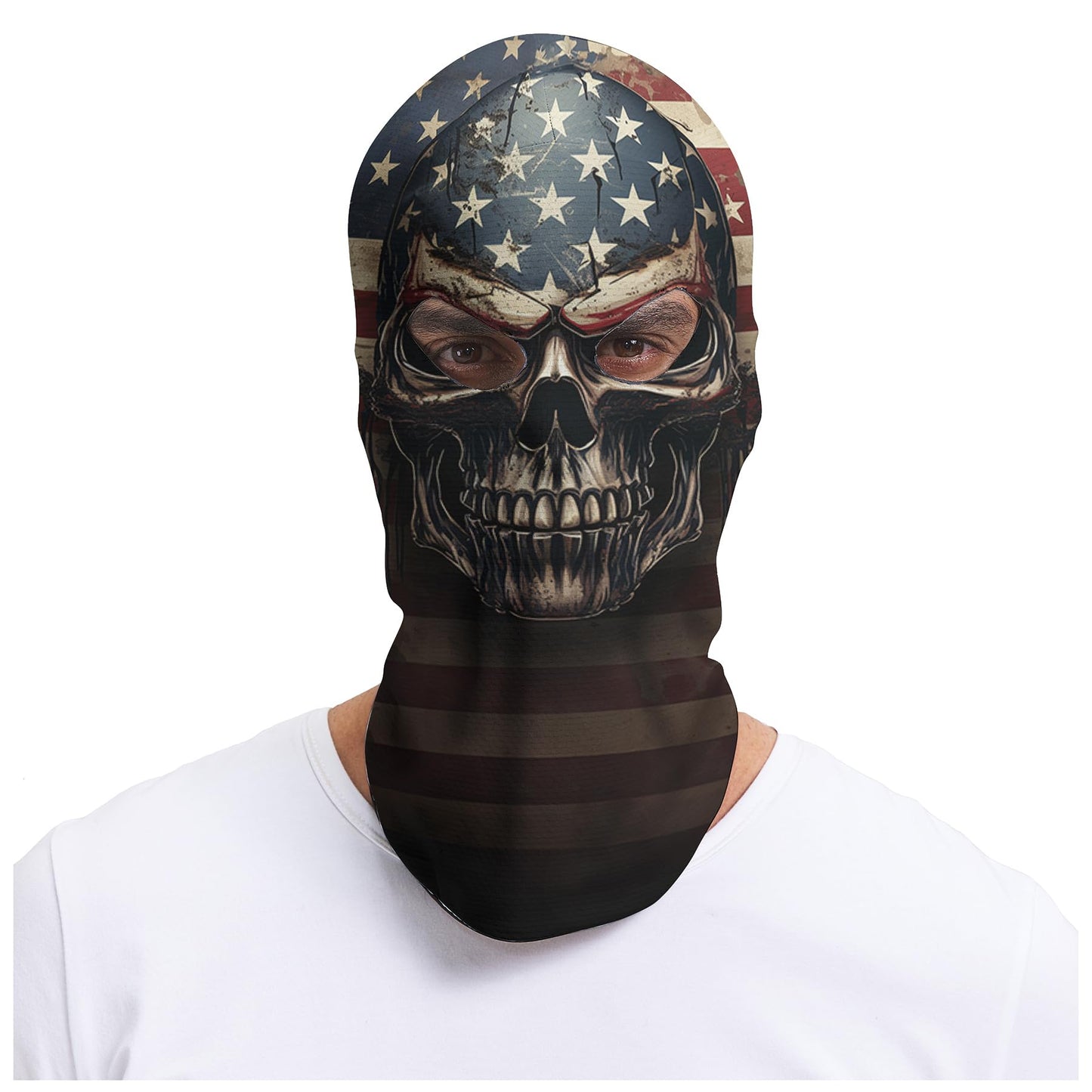 Kiyrnie 2-Hole Balaclava Lightweight Skull Mask