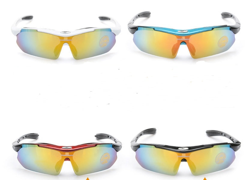 E-Bike Polarized Riding Glasses — UV Protection, Windproof, Sports Sunglasses