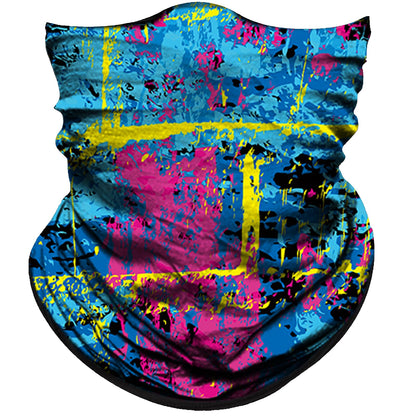Obacle Neck Gaiter Face Mask Bandana for Dust Wind Sun Protection for Men Women