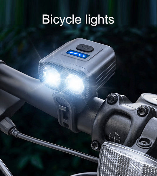 E-Bike Night Rider Headlight — High Brightness T6 LED, Type-C Charging