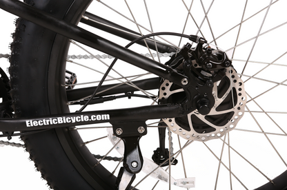 Boulderado 48V Fat Tire E-Mountain Bike — 500W Bafang Motor, 70+ Mile Range