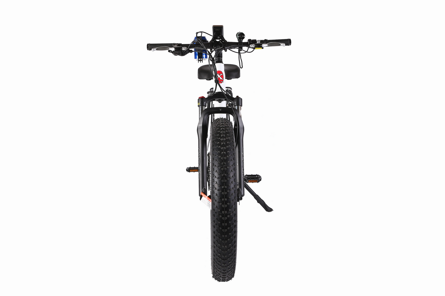 Rocky Road 48V Fat Tire E-Mountain Bike — 500W Bafang, Dual Suspension