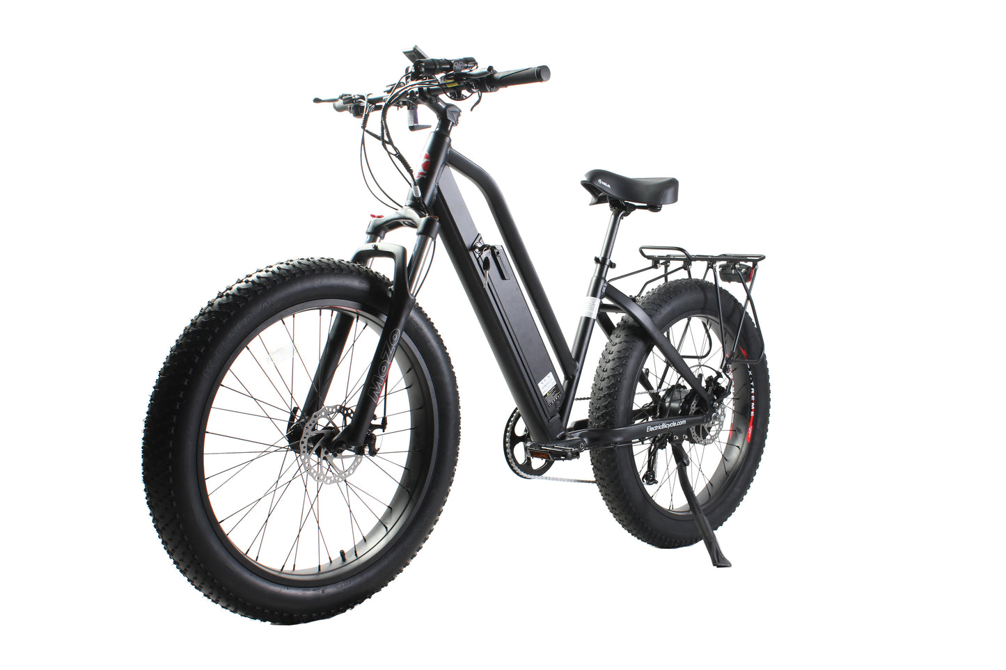 Boulderado 48V Fat Tire E-Mountain Bike — 500W Bafang Motor, 70+ Mile Range