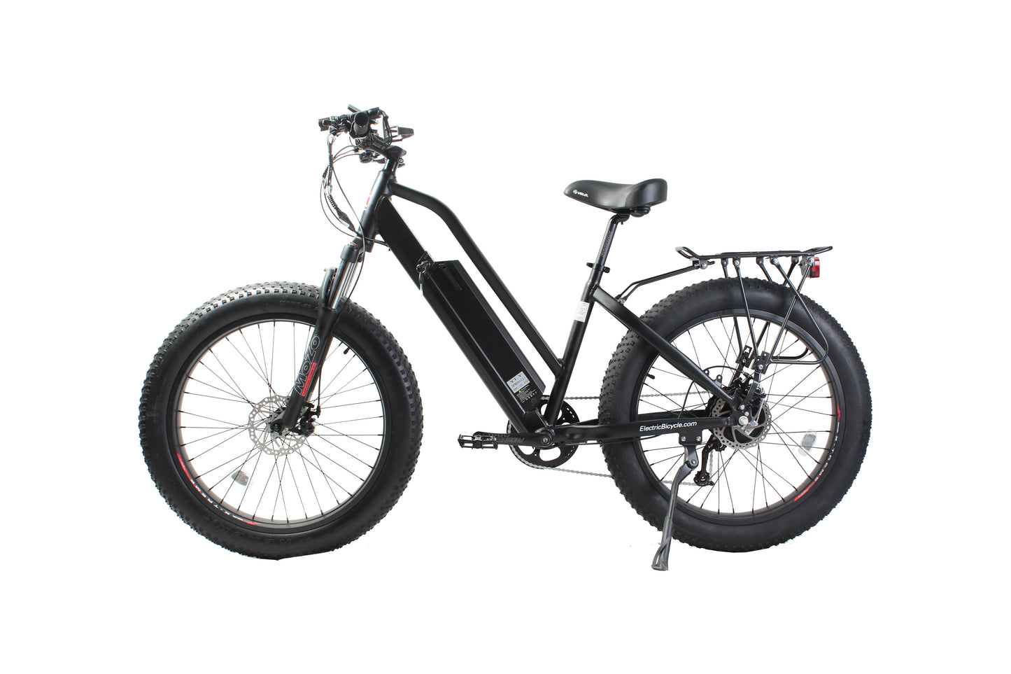 Boulderado 48V Fat Tire E-Mountain Bike — 500W Bafang Motor, 70+ Mile Range
