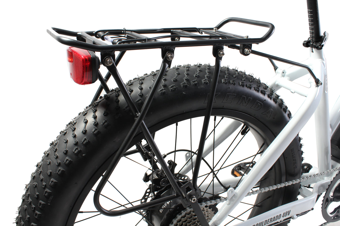 Boulderado 48V Fat Tire E-Mountain Bike — 500W Bafang Motor, 70+ Mile Range