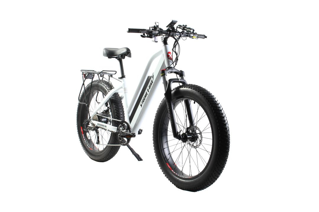 Boulderado 48V Fat Tire E-Mountain Bike — 500W Bafang Motor, 70+ Mile Range