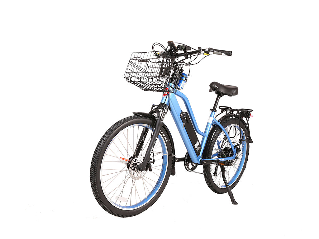 Catalina 48V Beach Cruiser E-Bike — 500W Motor, Long Range Step-Through Comfort Bike