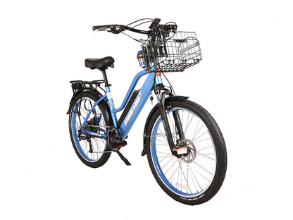 Catalina 48V Beach Cruiser E-Bike — 500W Motor, Long Range Step-Through Comfort Bike