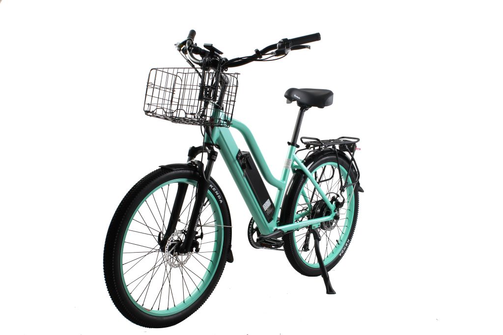 Catalina 48V Beach Cruiser E-Bike — 500W Motor, Long Range Step-Through Comfort Bike