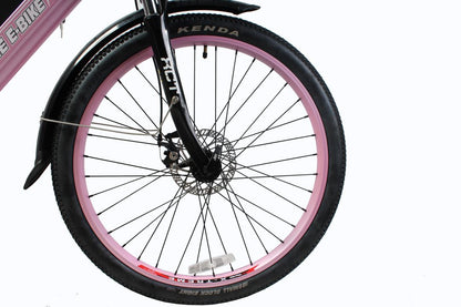 Catalina 48V Beach Cruiser E-Bike — 500W Motor, Long Range Step-Through Comfort Bike