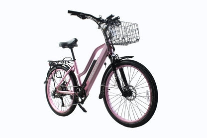 Catalina 48V Beach Cruiser E-Bike — 500W Motor, Long Range Step-Through Comfort Bike