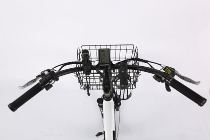 Catalina 48V Beach Cruiser E-Bike — 500W Motor, Long Range Step-Through Comfort Bike