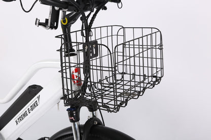 Catalina 48V Beach Cruiser E-Bike — 500W Motor, Long Range Step-Through Comfort Bike