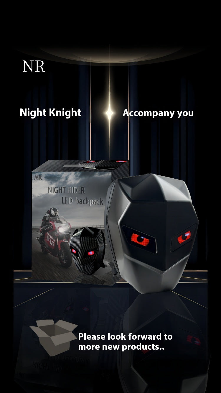 LED Motorcycle Backpack