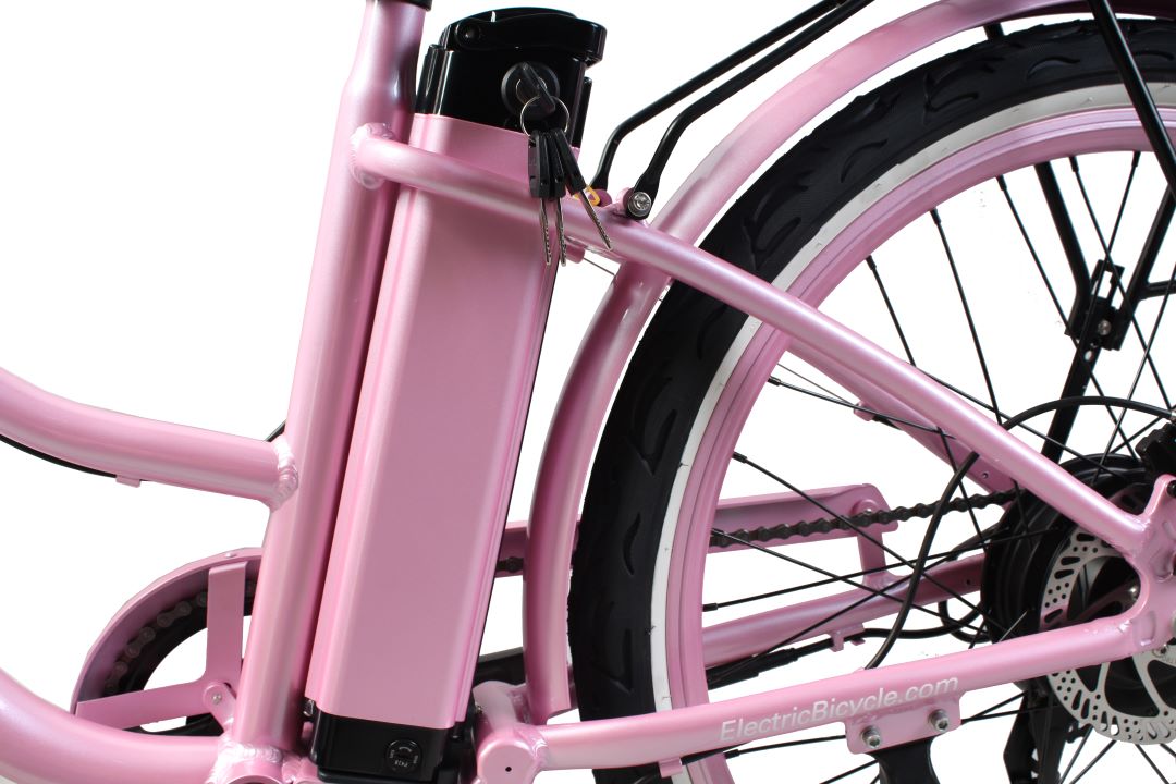 Malibu Elite Max Beach Cruiser E-Bike — 36V 350W, 30+ Mile Range