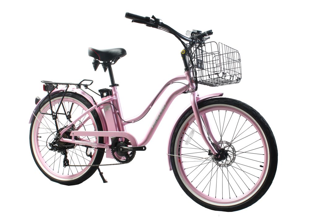 Malibu Elite Max Beach Cruiser E-Bike — 36V 350W, 30+ Mile Range
