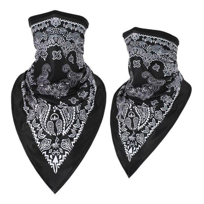 E-Bike Rider Multi-Wear Face Mask & Neck Gaiter — Windproof, Breathable, All-Season