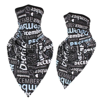 E-Bike Rider Multi-Wear Face Mask & Neck Gaiter — Windproof, Breathable, All-Season