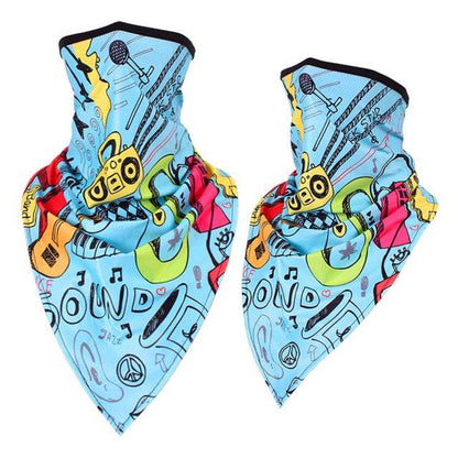 E-Bike Rider Multi-Wear Face Mask & Neck Gaiter — Windproof, Breathable, All-Season