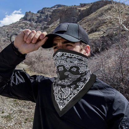 E-Bike Rider Multi-Wear Face Mask & Neck Gaiter — Windproof, Breathable, All-Season