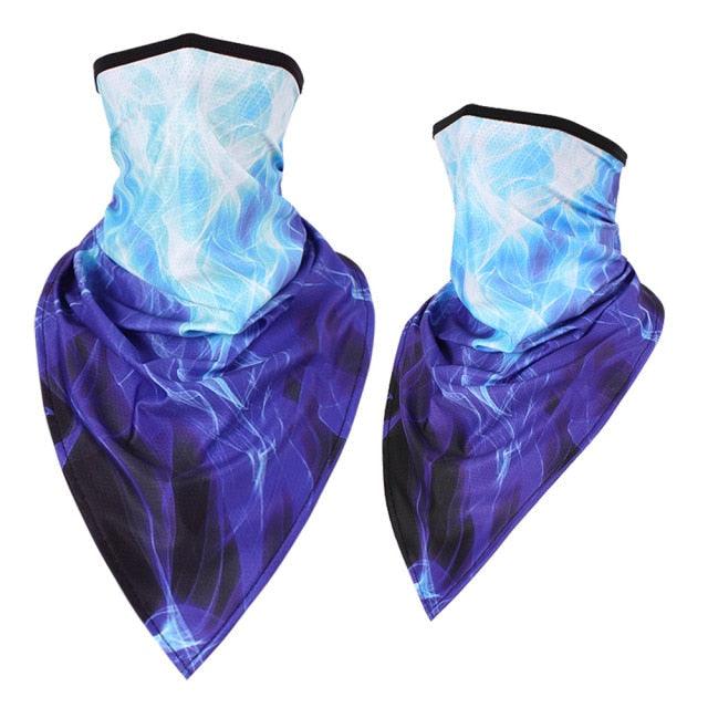 E-Bike Rider Multi-Wear Face Mask & Neck Gaiter — Windproof, Breathable, All-Season