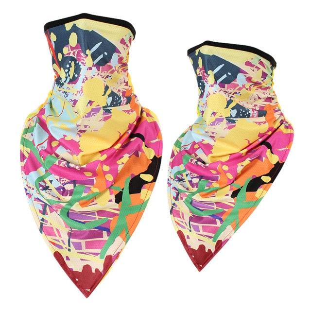 E-Bike Rider Multi-Wear Face Mask & Neck Gaiter — Windproof, Breathable, All-Season